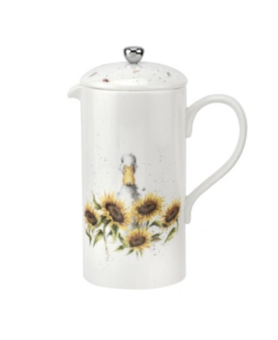 Royal Worcester Wrendale Cafetiere Duck In White