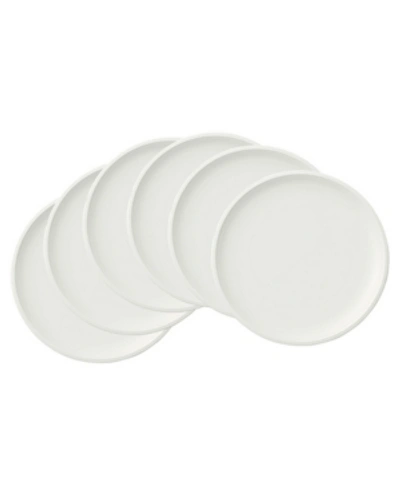 VILLEROY & BOCH ARTESANO DINNER PLATES, SET OF 6