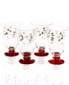 Pfaltzgraff Goblet Glasses, Set Of 4