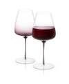 JOYJOLT BLACK SWAN RED WINE GLASSES, SET OF 2