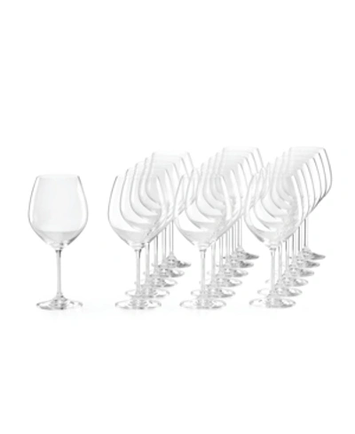 Lenox Tuscany Classics Red Wine Glasses, Set Of 18 In Clear