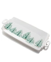 Vietri Lastra Holiday Handled Rectangular Platter In Miscellane