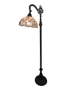 AMORA LIGHTING TIFFANY-STYLE READING FLOOR LAMP