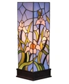 Amora Lighting Tiffany Style Floral Table Lamp In Multi