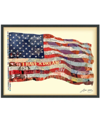 Empire Art Direct 'old Glory' Dimensional Collage Wall Art In Multi