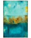 Empire Art Direct 'castle Court' Frameless Free Floating Tempered Art Glass Wall Art In Multi