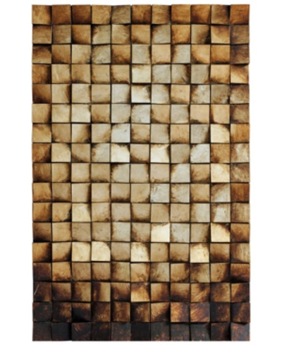 Empire Art Direct 'textured 1' Metallic Handed Painted Rugged Wooden Blocks Wall Sculpture In Multi