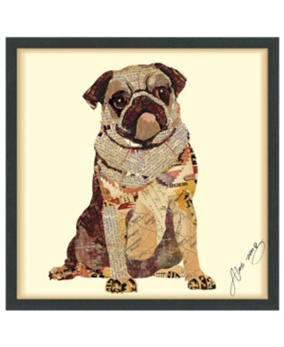 Empire Art Direct 'my Puggy' Dimensional Collage Wall Art In Multi