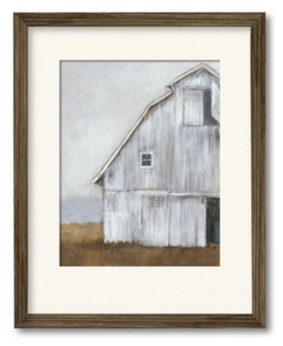 Courtside Market Abandoned Barn Ii 16" X 20" Framed And Matted Art In Multi
