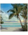 Courtside Market A Found Paradise Ii 24" X 24" Gallery-wrapped Canvas Wall Art In Multi