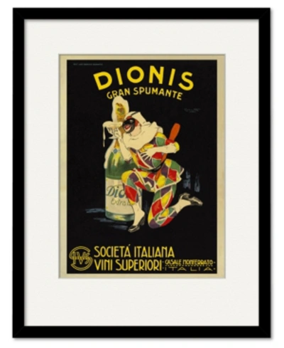 Courtside Market Dionis, 1925 Ca. 16" X 20" Framed And Matted Art In Multi