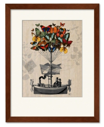 Courtside Market Butterfly Adventures 16" X 20" Framed And Matted Art In Multi