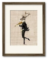 Courtside Market Noble Violinist 20" X 24" Framed And Matted Art In Multi