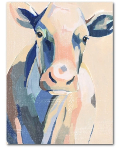 Courtside Market Hertford Holstein I 20" X 24" Gallery-wrapped Canvas Wall Art In Multi