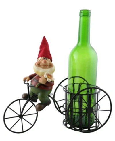Wine Bodies Gnome Wine Bottle Holder In Multi