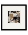 Courtside Market Ethno Ii 16" X 16" Framed And Matted Art In Multi