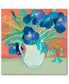COURTSIDE MARKET SPRING TIME VASE 30" X 30" GALLERY-WRAPPED CANVAS WALL ART