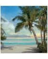 COURTSIDE MARKET A FOUND PARADISE II 30" X 30" GALLERY-WRAPPED CANVAS WALL ART