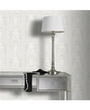 Graham & Brown Graham Brown Cameo Stripe Paintable Wallpaper In White