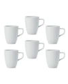 Villeroy & Boch Set Of 6 Artesano Original Mugs In White