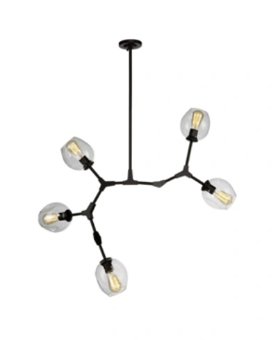 Artcraft Lighting Organic Chandelier In Black