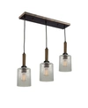 Artcraft Lighting Legno Rustico Island Light In Bronze