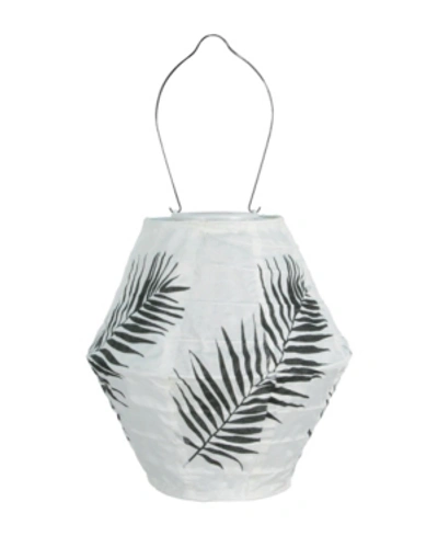 Allsop Home & Garden Home & Garden Soji Canvas Palm Diamond Solar Lantern