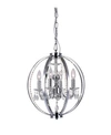 CWI LIGHTING BIRD CAGE 4 LIGHT CHANDELIERS