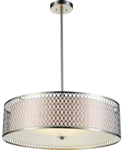 Cwi Lighting Mikayla 5 Light Chandelier In Chrome