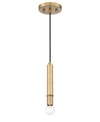 Designer's Fountain Designers Fountain Emmett 1 Light Mini-pendant In Copper