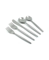 Vibhsa Hammered Flatware Set Of 20 Pieces In Silver