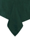 Elrene Poinsettia Elegance Jacquard Holiday Tablecloth In Green