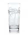 Rolf Glass Palm Tree Cooler Highball 15oz - Set Of 4 Glasses In No Color