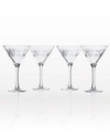 Rolf Glass Icy Pine Martini 10oz - Set Of 4 Glasses In No Color