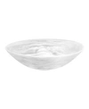 Nashi Home Everyday Large Bowl In White Swirl