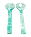 Nashi Home Classical Servers In Aqua Swirl