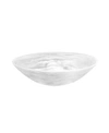 Nashi Home Everyday Medium Bowl In White Swirl