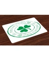 AMBESONNE ST. PATRICK'S DAY PLACE MATS, SET OF 4