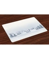 Ambesonne Winter Place Mats, Set Of 4 In Multi