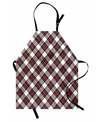 Shop Ambesonne Tartan Apron In Coral