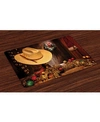 AMBESONNE WESTERN PLACE MATS, SET OF 4