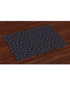 AMBESONNE NIGHT SKY PLACE MATS, SET OF 4