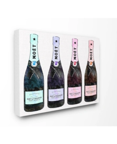 Stupell Industries Rainbow Champagne Canvas Wall Art, 30" X 40" In Multi