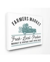 STUPELL INDUSTRIES FARMER'S MARKET ICON VINTAGE-INSPIRED SIGN CANVAS WALL ART, 30" X 40"