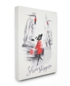 STUPELL INDUSTRIES SHOWSTOPPER GLAM FASHION CANVAS WALL ART, 30" X 40"