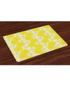 AMBESONNE FLOWER PLACE MATS, SET OF 4