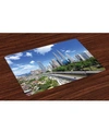 AMBESONNE CITY PLACE MATS, SET OF 4