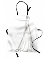 AMBESONNE BRIDAL APRON