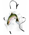 Ambesonne Fish Apron In Multi