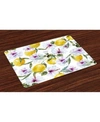 Ambesonne Spring Place Mats, Set Of 4 In Multi